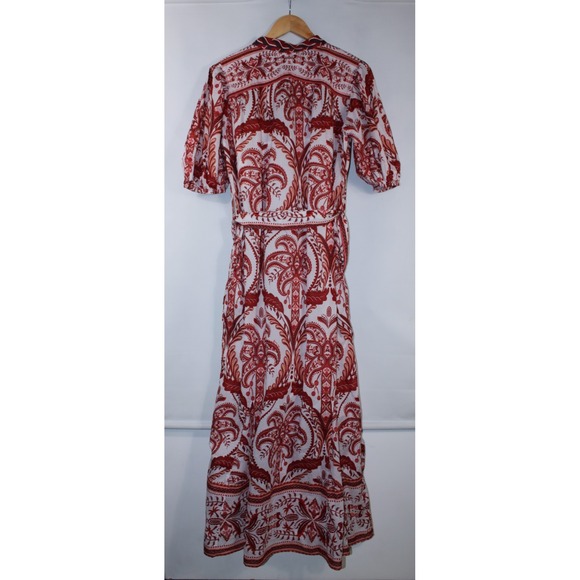 NWT Farm Rio Women's XL Tropical Cameo Off-White Maxi Dress $280 - Picture 10 of 11